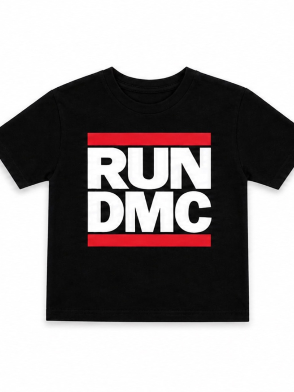 RUN DMC Graphic Tee Toddler 18–24M | Iconic Streetwear | Black Logo Shirt